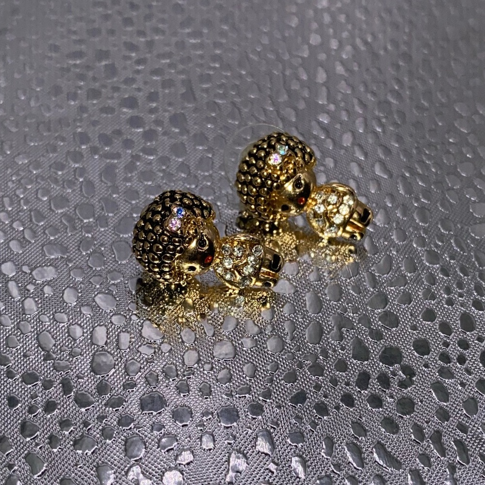 2/$25 Vintage Toad Earrings
